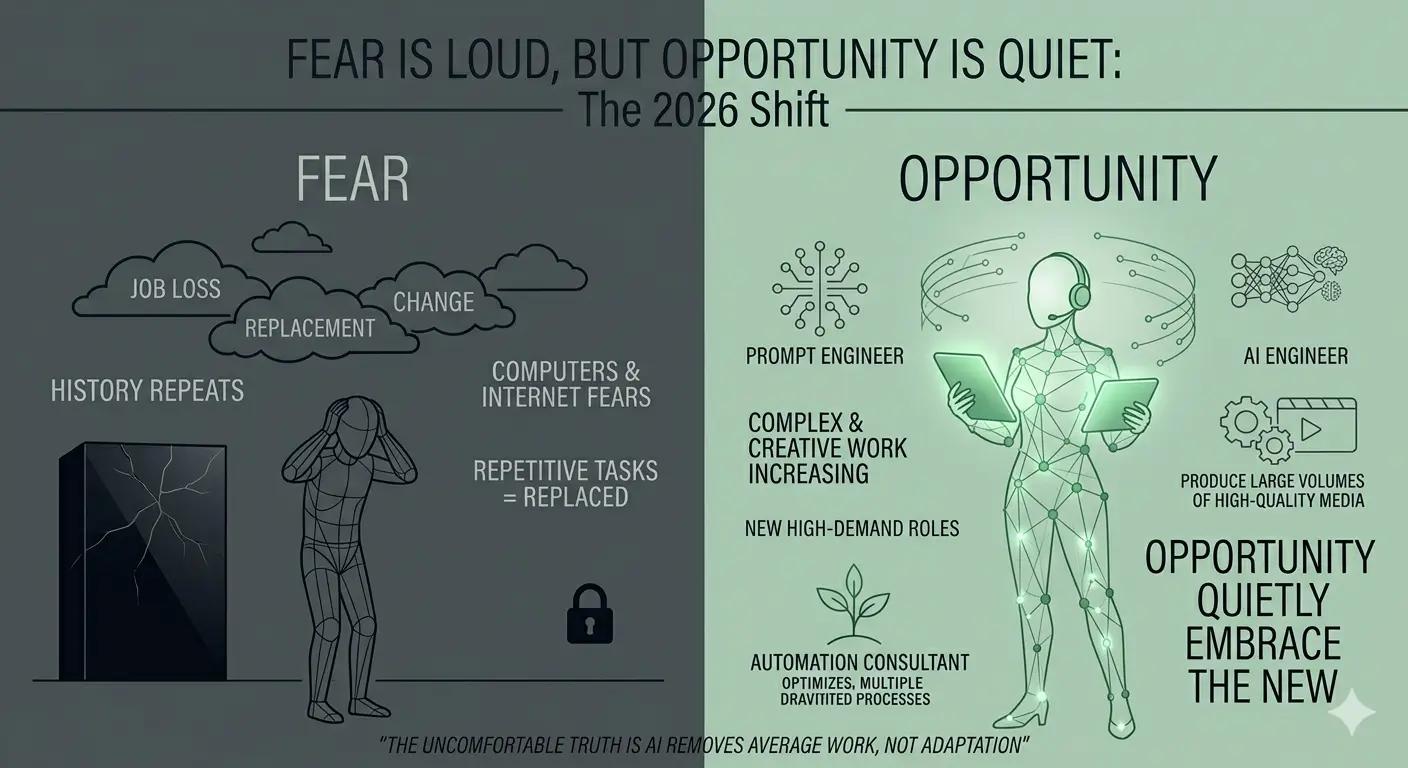 AI Is Creating More Opportunities Than Jobs It Replaces in 2026 (But Most People Are Not Ready)