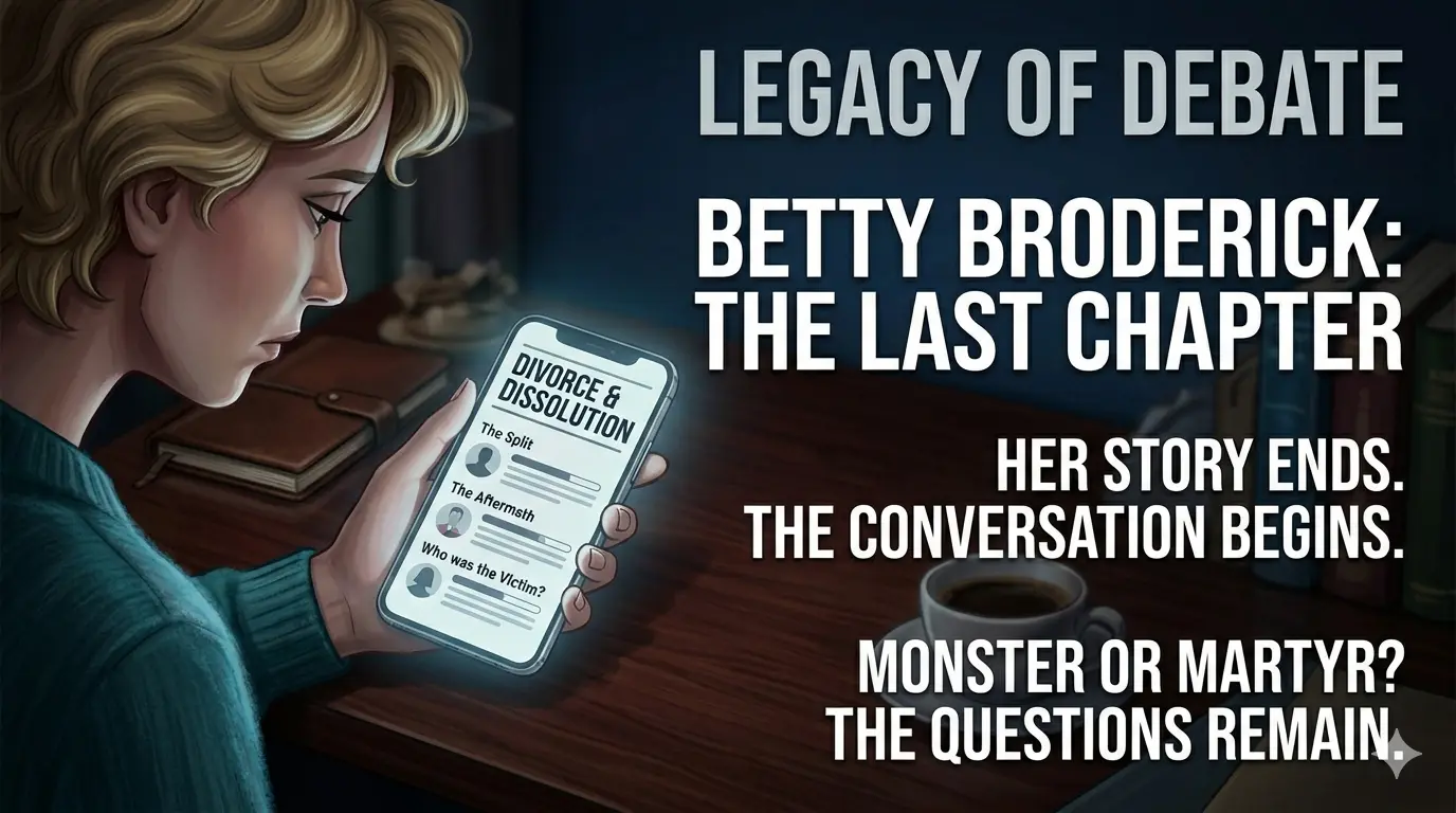 She Killed Her Ex-Husband in 1989. America Never Stopped Debating Her. Now Betty Broderick Is Dead.